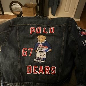 Customer Ralph Lauren Jean jacket with patches